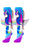 Crazy Unicorn Socks Skate Connection