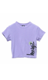 Stussy Design Dot Rib Ladies T-Shirt Washed Violet