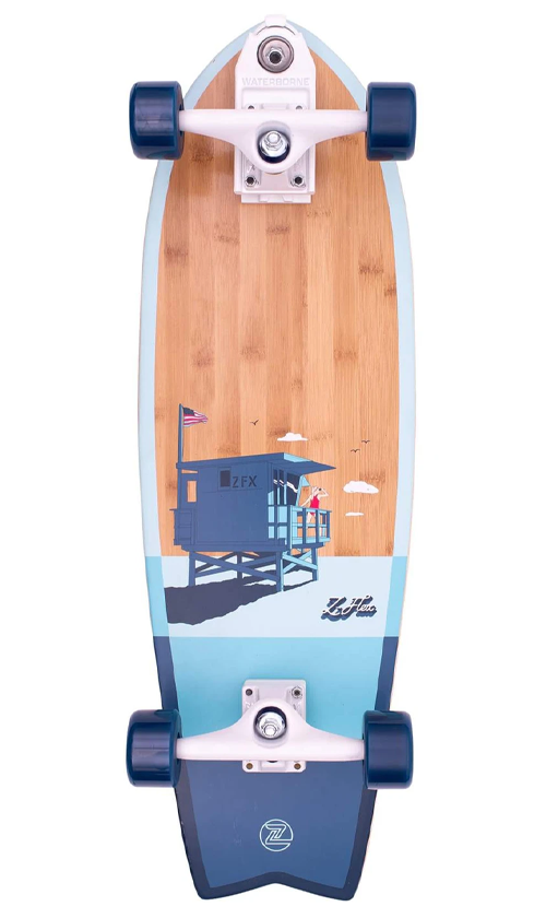 Z Flex Bamboo Surfskate Fish Cruiser 31in