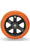 Sacrifice Blenders Wheel Set 110mm Orange/Black - Skate Connection 