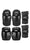 187 Junior Protective Pad Set Black