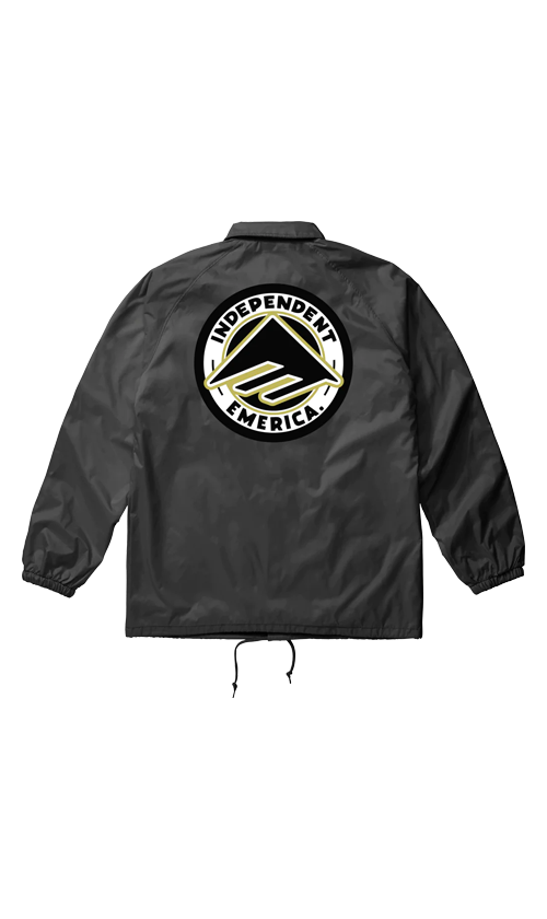 Emerica X Indy Circle Coaches Jacket Black