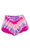 Santa Cruz Moon Dot Ladies Track Shorts Pink/Tie Dye