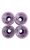 Coast Cruiser Wheels 65mm Purple