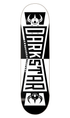 Darkstar Divide Black/White Deck 8.25in