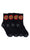 Santa Cruz Cruz Mens Socks 4pk Black from Skate Connection