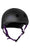 S1 Lifer Helmet Matte Black with Purple Straps - Skate Connection 