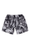 Santa Cruz Fish Eye Dot Mens Beach Shorts Black/Tie Dye