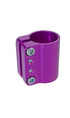 Grit Quad Clamp 31.8mm Purple