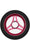 Aztek Trilogy Wheels 110mm Black/Red