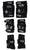 TSG Skate Basic Protective Pad Set Black from Skate Connection