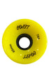 Coast Cruiser Wheels 65mm Yellow