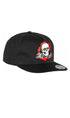 Powell Peralta Winged Ripper Snapback Cap Black