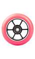 Grit 6 Spoke Alloy Core Scooter Wheels 110mm Black/Pink