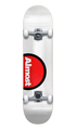 Almost Off Side FP Skateboard White 7.625in