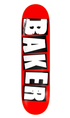 Baker OG Logo Deck White 8.625in