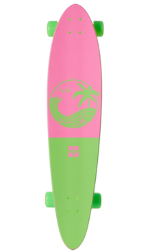 Dusters California Dreaming Longboard Neon Green 40in