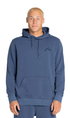 Rusty Comp Wash Mens Fleece Hoodie Navy Blue