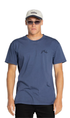 Rusty Comp Wash Mens T-Shirt Navy Blue