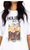 Rusty Dream Holiday Ladies Boyfriend T-Shirt White Skate Connection Australia