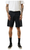 Afends Chess Club Mens Relaxed Shorts Black from Skate Connection