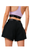 Afends Homebase Ladies Sweat Shorts Black Skate Connection Australia