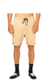 Rusty Hooked On 18 Mens Elastic Shorts Fennel