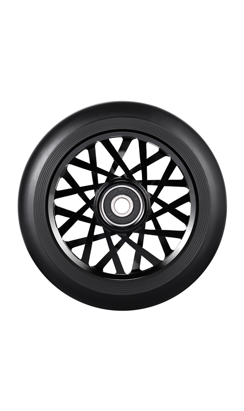 Huoli sw76 Spoke Scooter Wheels 120mm Black/Black