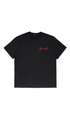 Independent Spanning Mens T-Shirt Black/Red