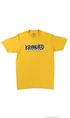 Krooked Eyes Fill Mens T-Shirt Mustard