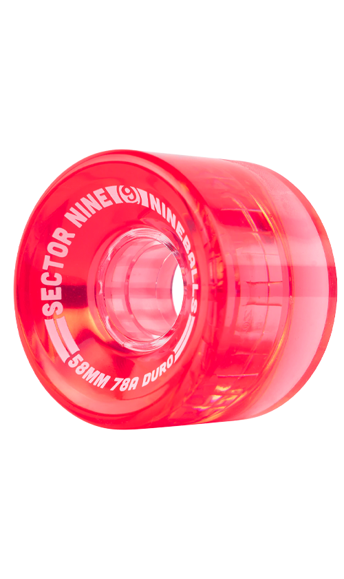 Sector 9 Nineballs Wheels 58mm 78a Red