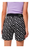 Afends Pascale Shelby Ladies Shorts Black Skate COnnection Australia