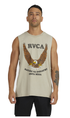 RVCA Fly High Mens Muscle Tee Mushroom