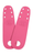Riedell Leather Toe Guards 2pk pink