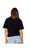 Rusty Essentials Boyfriend Skimmer Ladies T-Shirt Black Skate Connection Australia