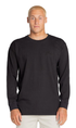 Rusty Comp Wash Mens Long Sleeve Tee Black