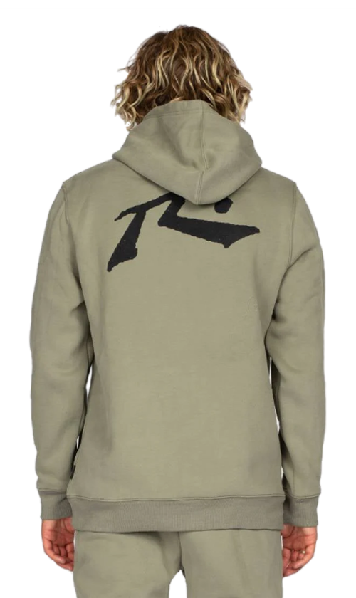 Rusty Competition Mens Fleece Hoodie Savanna