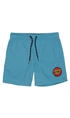 Santa Cruz Classic Dot Cruzier Youth Beach Shorts Ocean