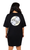 Santa Cruz Intro Dot Oversized Ladies Tee Dress Black