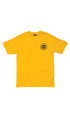Santa Cruz Mono Splat Mens T-Shirt Gold