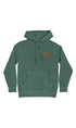 Santa Cruz Slime Balls Logo Mens Hoodie Green