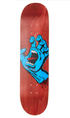 Santa Cruz Screaming Hand Deck Red 8.0in