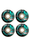 Spitfire Shattered Bighead Wheels