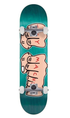 Toy Machine Fists Woodgrain Skateboard 7.75in