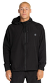 Rusty Trainer Mens Shell Jacket Black Stealth