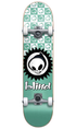 Blind Checkered Reaper Skateboard Teal 7.375in