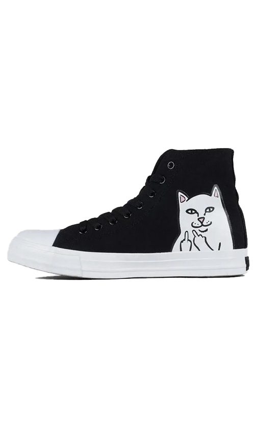 Rip N Dip Lord Nermal High-Top Mens Shoes Black - Main Image