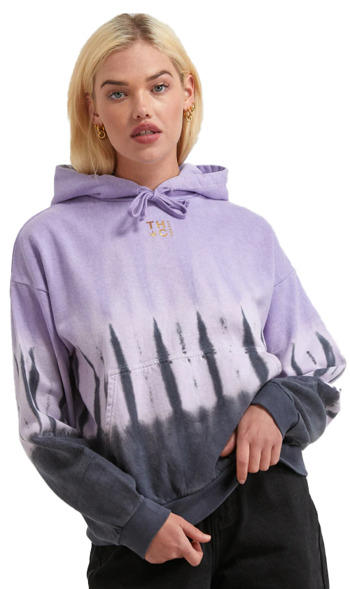 Afends Moonshadow Hemp Ladies Hoodie Plum