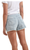 Afends Isabella Hemp Ladies Denim Low Rise Shorts from Skate Connection